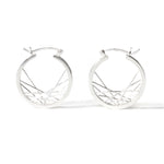 Hypotrochoid-Hoops-Silver-Earrings-Toronto-Jewellery