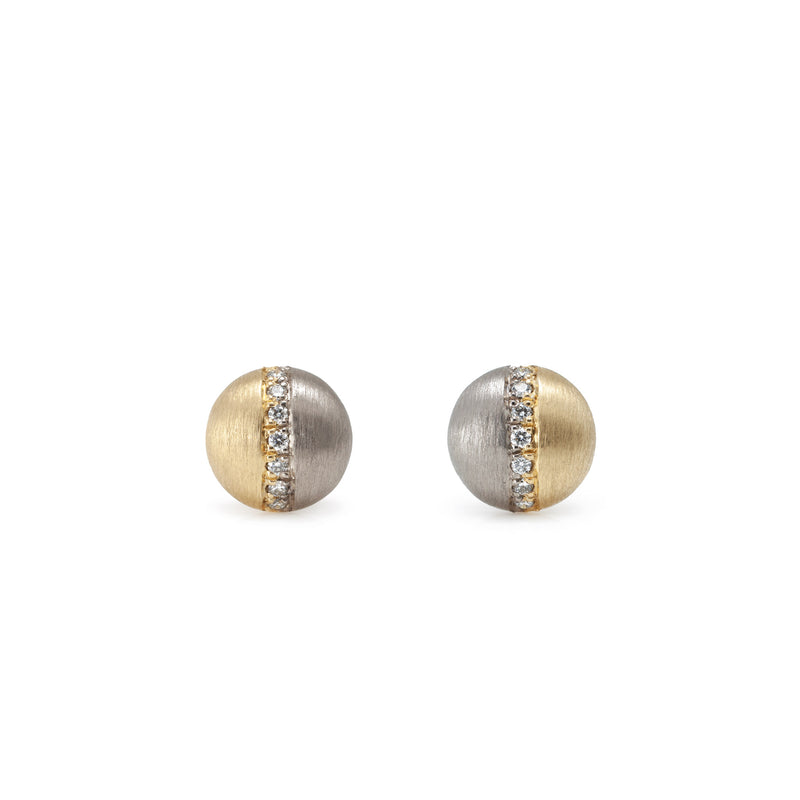 Two-Tone-Dome-Studs-Pave-Diamonds-18K-Gold-FrontView2